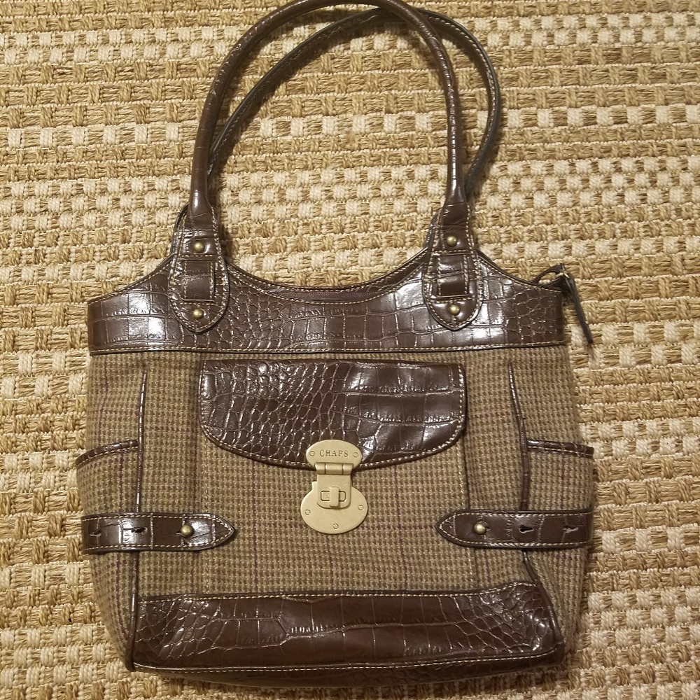 Plaid Chap's purse